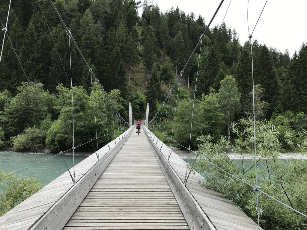 Ferienwohnung Laax Mit Traumblick, Grossem Balkon Und Terrasse Exterior foto