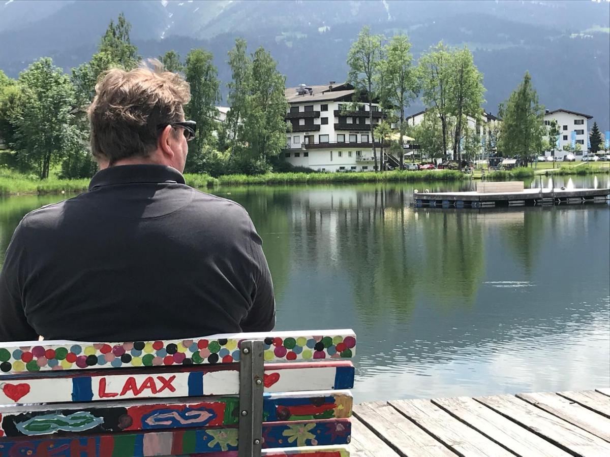 Ferienwohnung Laax Mit Traumblick, Grossem Balkon Und Terrasse Exterior foto